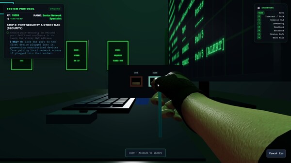 NETWORK & CYBER SECURITY SIMULATOR Demo