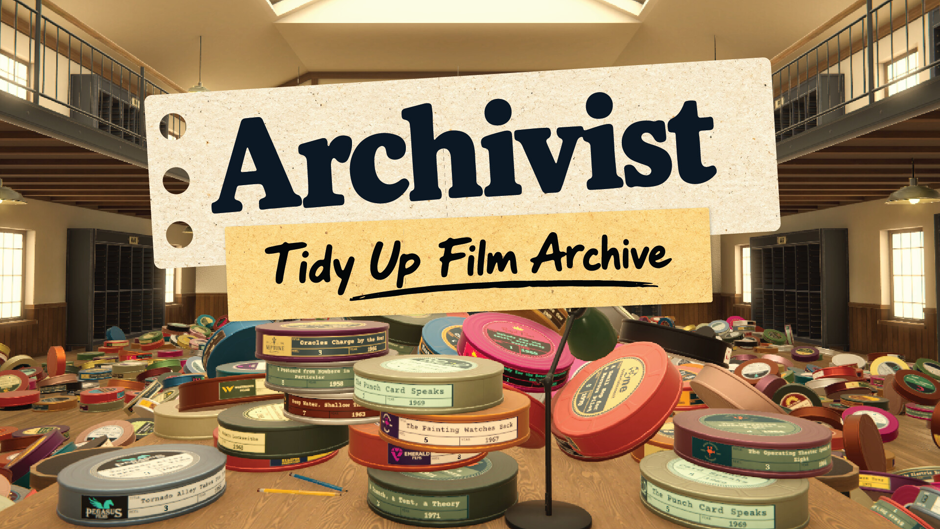 Archivist: Tidy Up Film Archive - Official Trailer