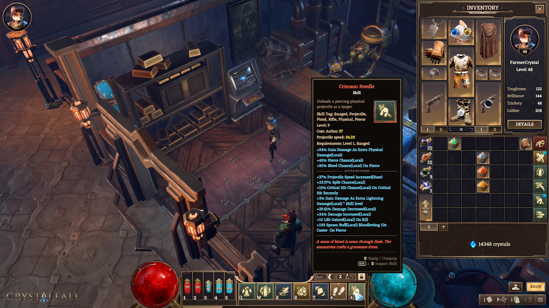 Crystalfall screenshot #5