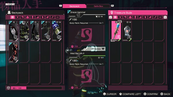 Screenshot z LET IT DIE: INFERNO Screenshot z LET IT DIE: INFERNO