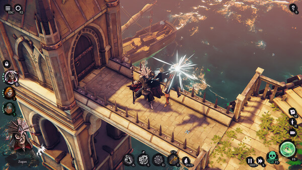 Screenshot z Shadow Gambit: Zagan's Ritual