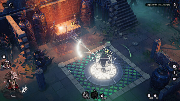 Screenshot z Shadow Gambit: Zagan's Ritual