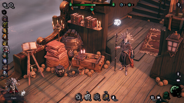 Screenshot z Shadow Gambit: Zagan's Ritual