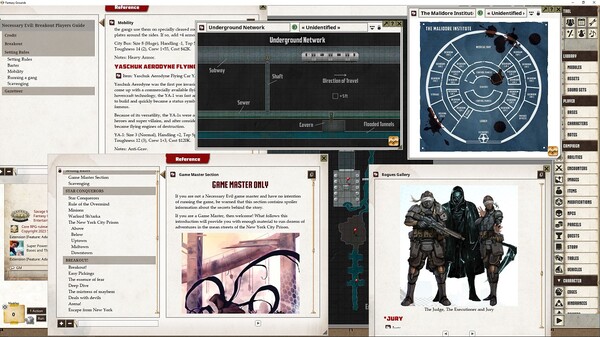 Fantasy Grounds - Necessary Evil: Breakout (Revised Edition)