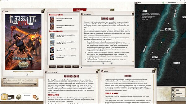 Fantasy Grounds - Necessary Evil: Breakout (Revised Edition)