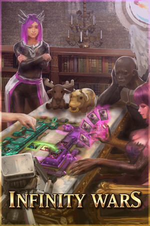 Cover art of Infinity Wars: Animated Trading Card Game