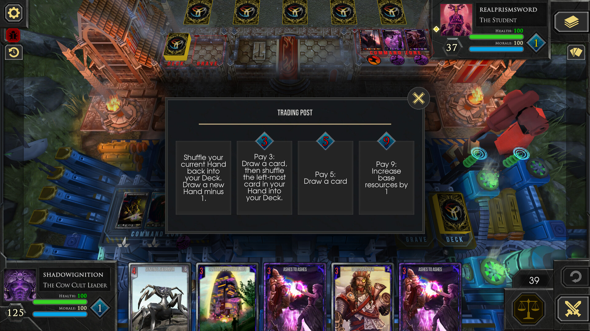 Скриншот Infinity Wars: Animated Trading Card Game — кадр 9