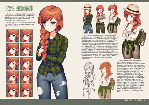 Screenshot z National Park Girls - Official Artbook