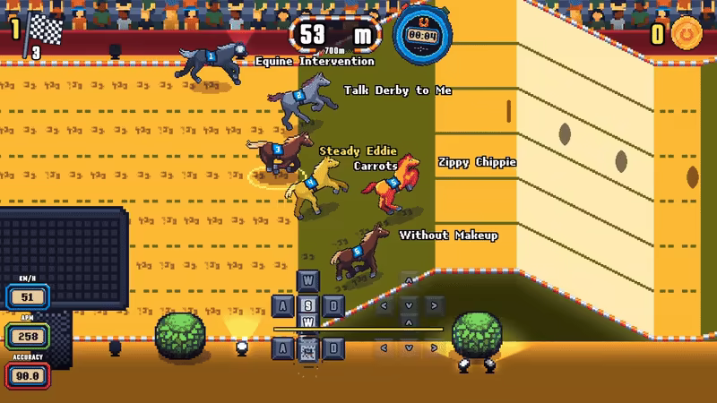 Wild Horse Racing video 2