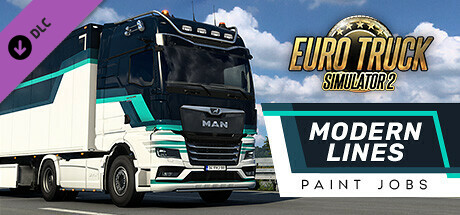 Euro Truck Simulator 2 - Modern Lines Paint Jobs Pack banner image