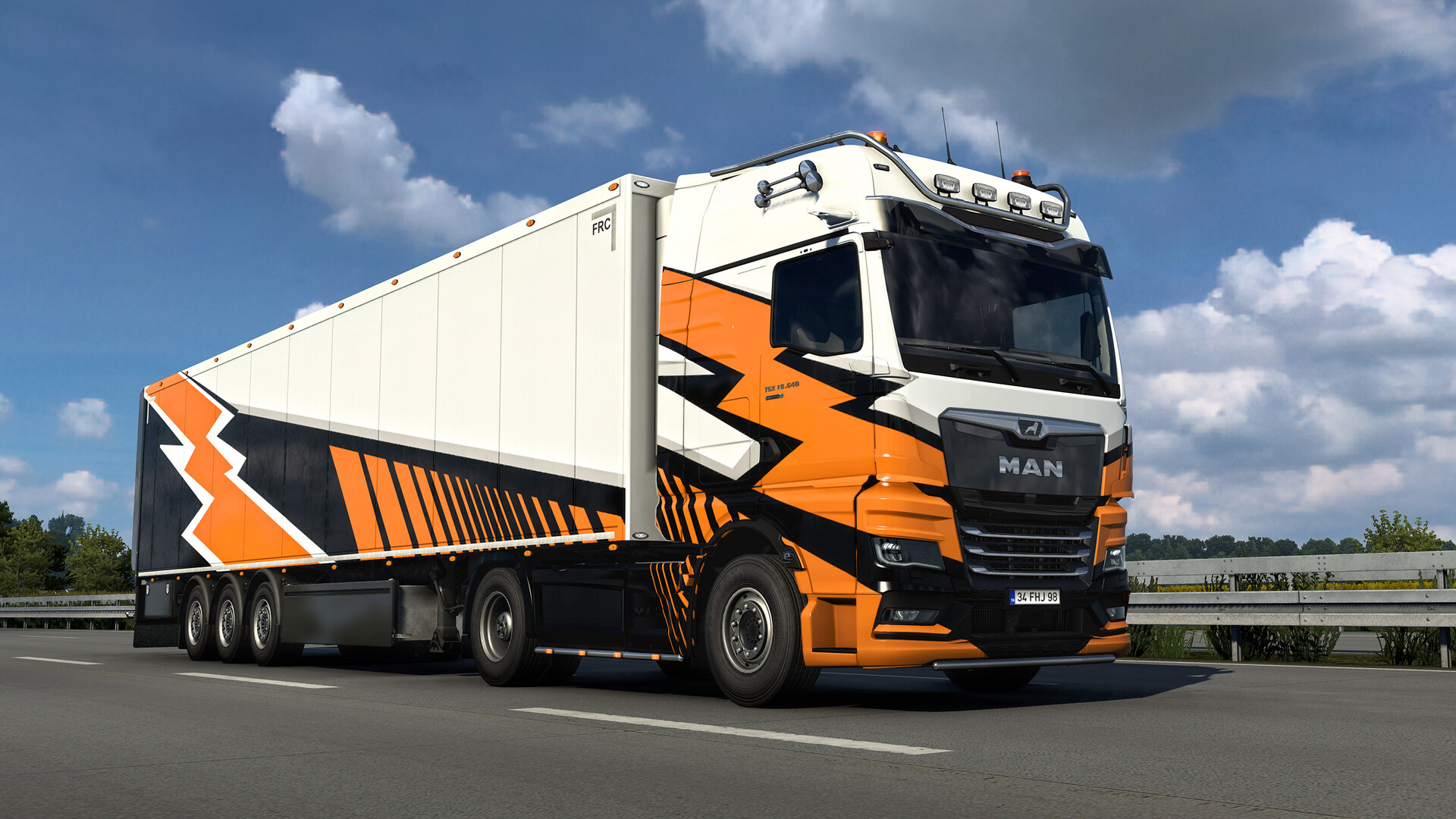 Euro Truck Simulator 2 - Modern Lines Paint Jobs Pack Featured Screenshot #1