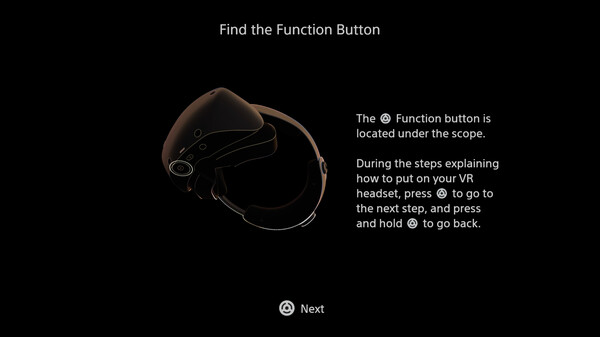 Скриншот из PlayStation®VR2 App