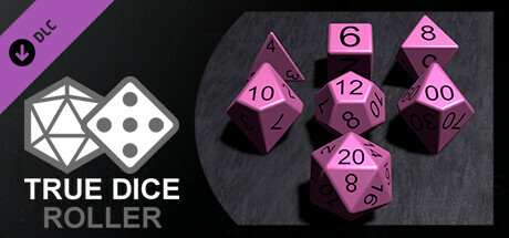 True Dice Roller - Pink Matte Dice banner image