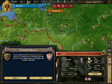 Europa Universalis III: Heir to the Throne