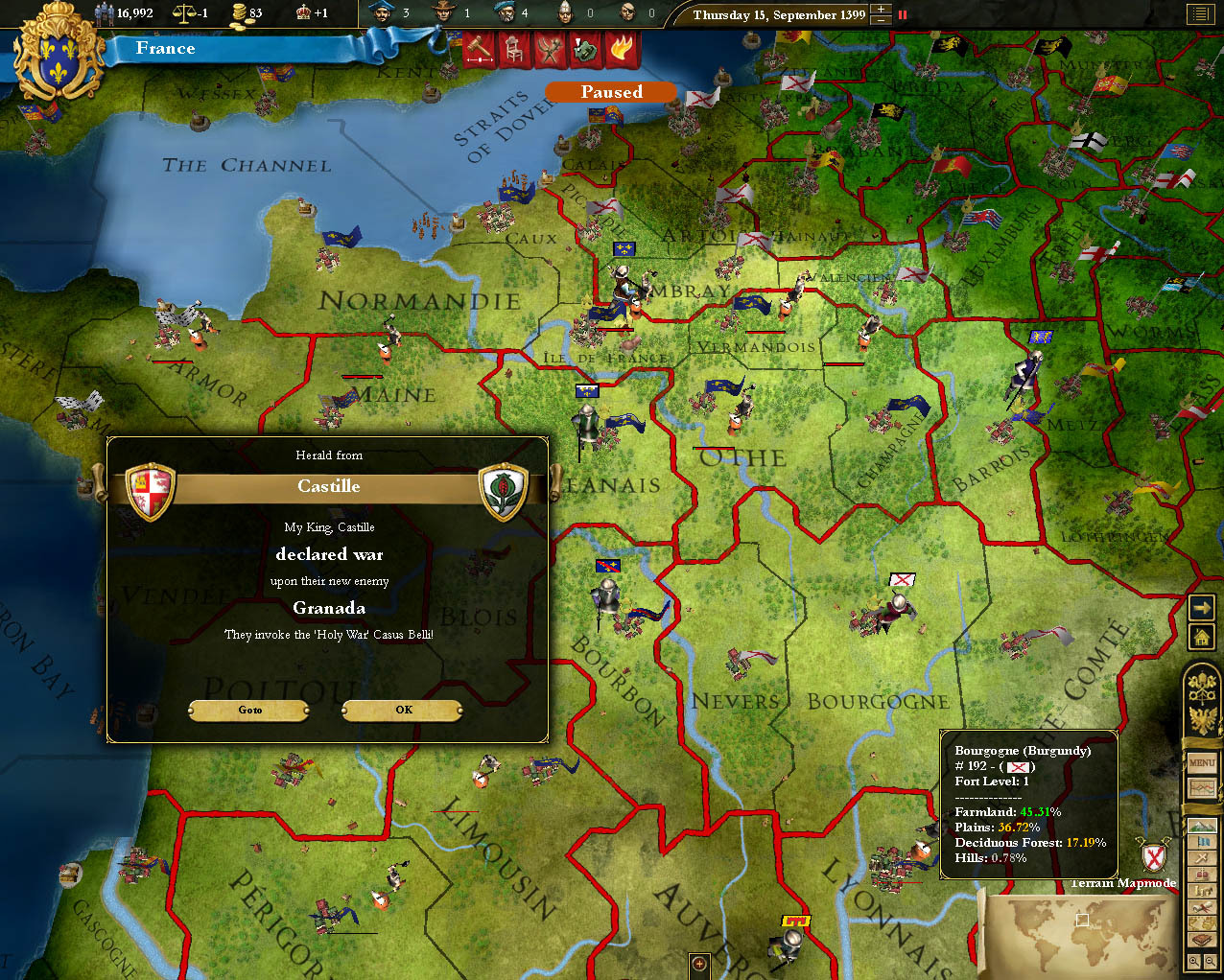 Europa Universalis III: Heir to the Throne в Steam