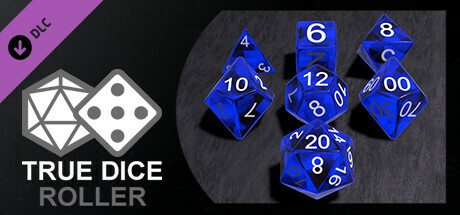 True Dice Roller - Sapphire Gem Dice banner image