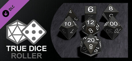 True Dice Roller - Gunmetal Dice banner image