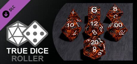 True Dice Roller - Lava Rock Novelty Dice banner image