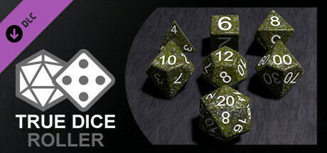 True Dice Roller - Moss Rock Novelty Dice banner image