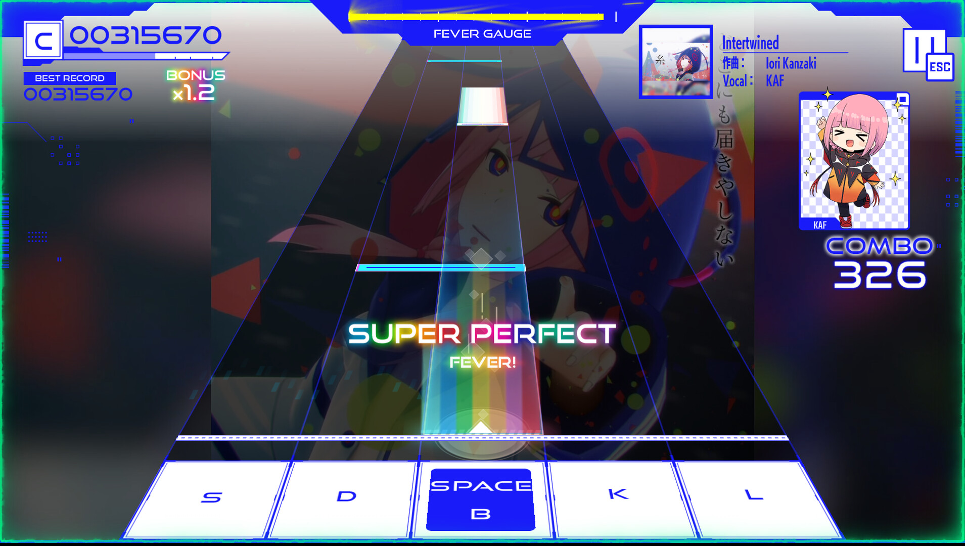 神椿市协奏中。 截图