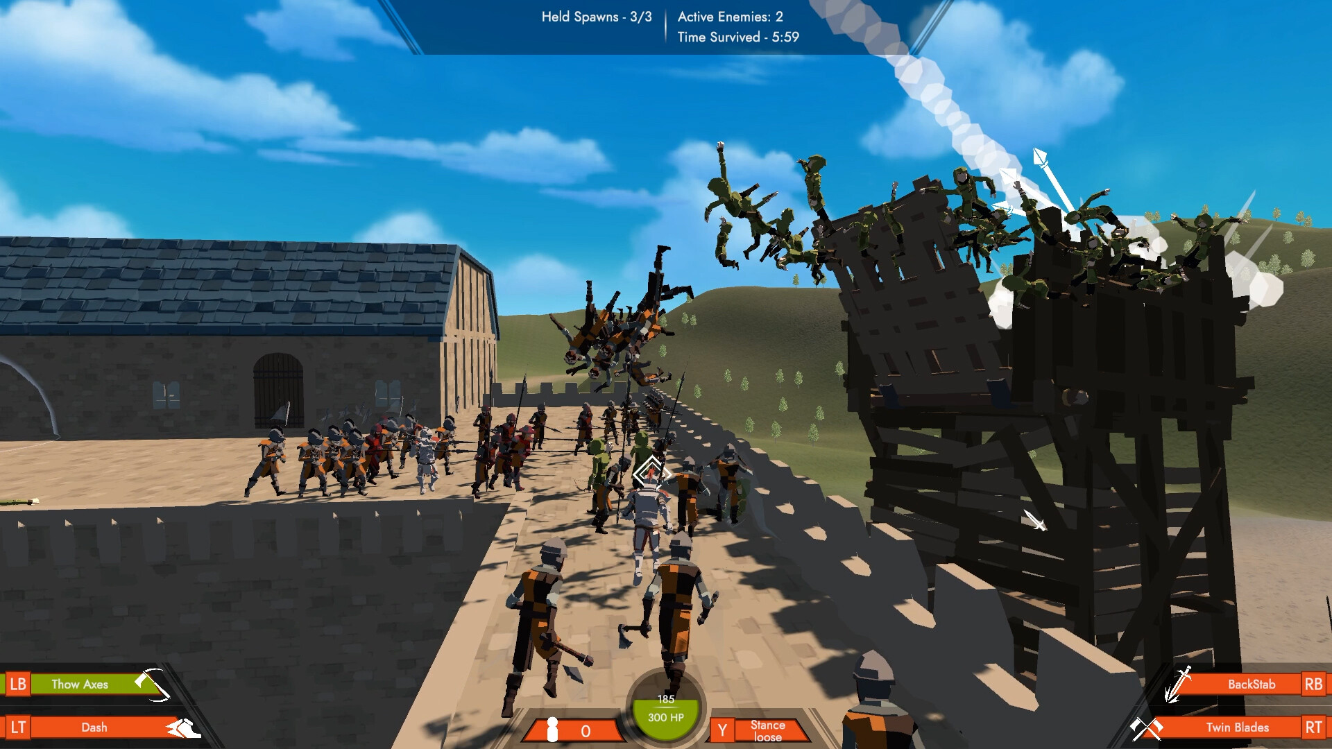 Broad Sword screenshot 1