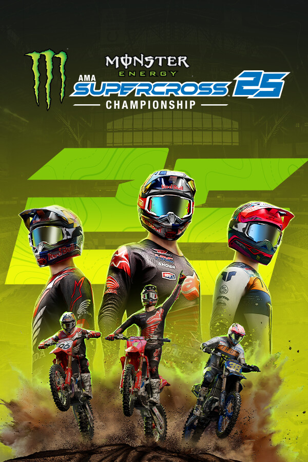 Capa de Monster Energy Supercross 25 - The Official Video Game