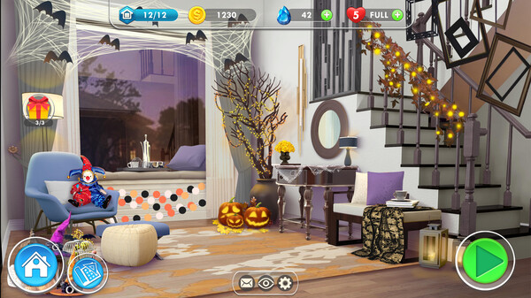 Home Designer Makeover Blast - Halloween