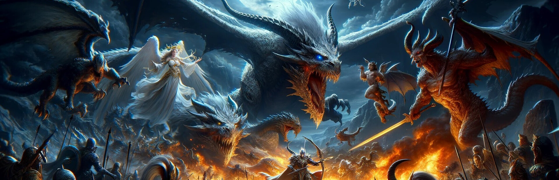 Magic And Dragons : 4X Battle