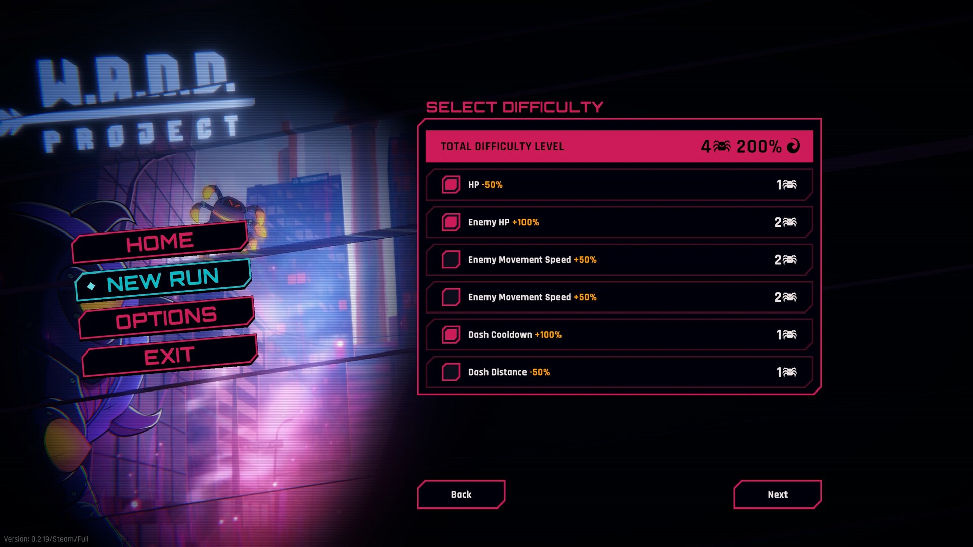 W.A.N.D. Project screenshot #9