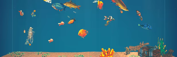 Tiny Aquarium: Social Fishkeeping video 3