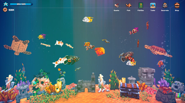 Tiny Aquarium: Social Fishkeeping