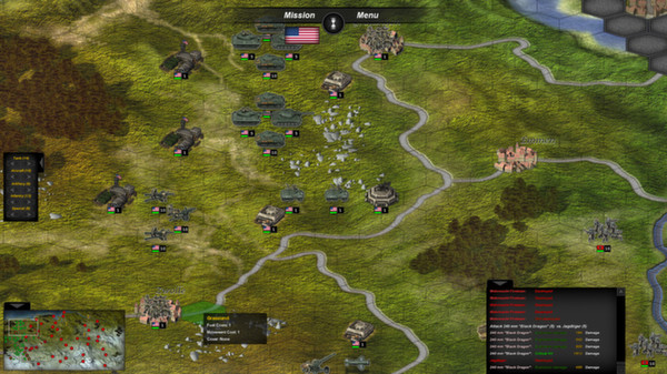 Screenshot z Tank Operations: European Campaign