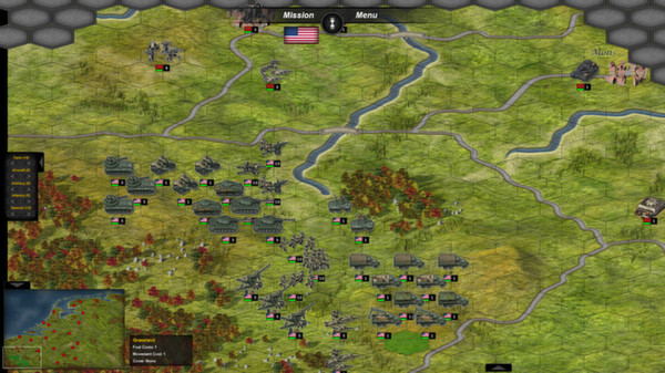 Screenshot z Tank Operations: European Campaign