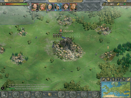 Screenshot z Knights of Honor