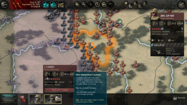 Screenshot z Unity of Command - Black Turn DLC