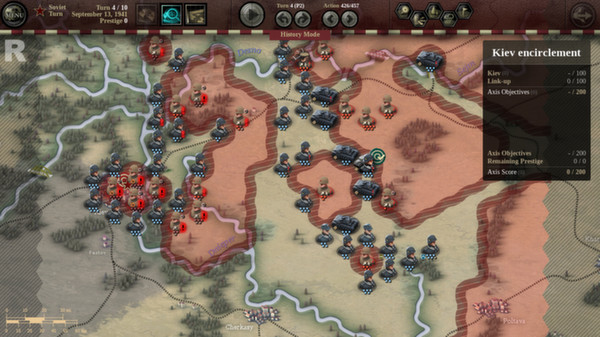 Screenshot z Unity of Command - Black Turn DLC