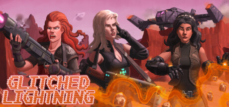 Glitched Lightning header art