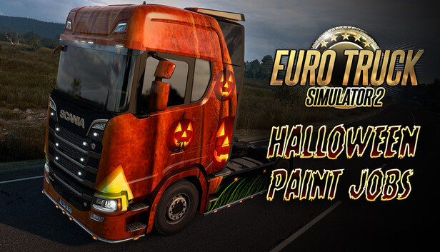 Euro Truck Simulator 2 - Halloween Paint Jobs Pack