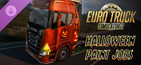 Cover of Euro Truck Simulator 2 - Halloween Paint Jobs Pack on Steam