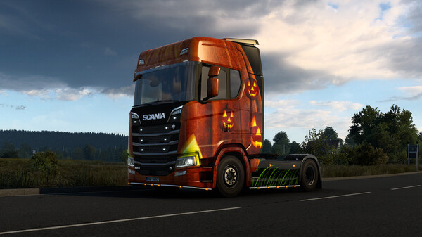 KHAiHOM.com - Euro Truck Simulator 2 - Halloween Paint Jobs Pack