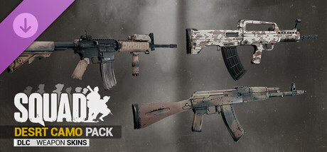 Squad Weapon Skins - Desert Camo Pack