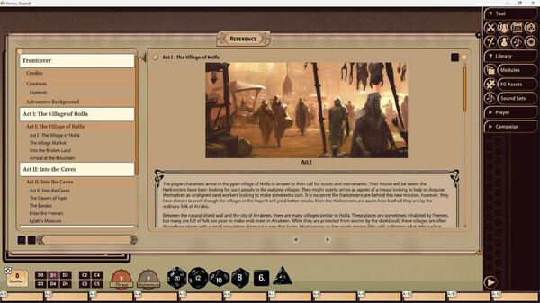 Fantasy Grounds - Dune: Shaitan's Bargain