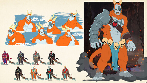 Screenshot z MythForce Art Book