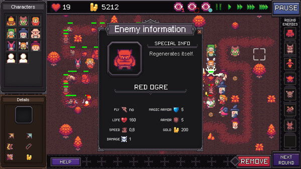 Screenshot z Defenders Guild