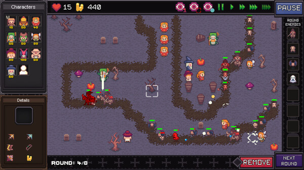 Screenshot z Defenders Guild