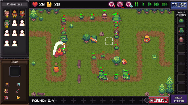 Screenshot z Defenders Guild