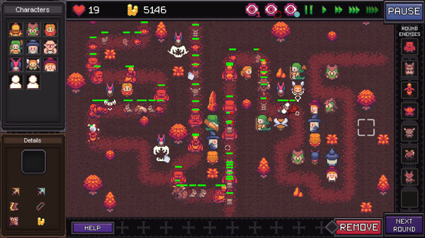 Screenshot z Defenders Guild
