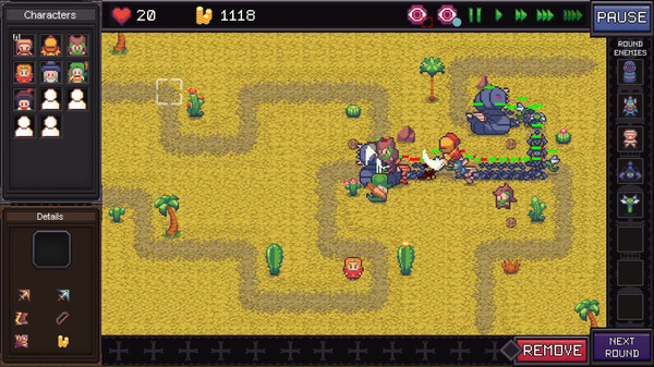 Screenshot z Defenders Guild