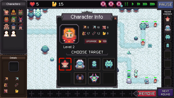 Screenshot z Defenders Guild