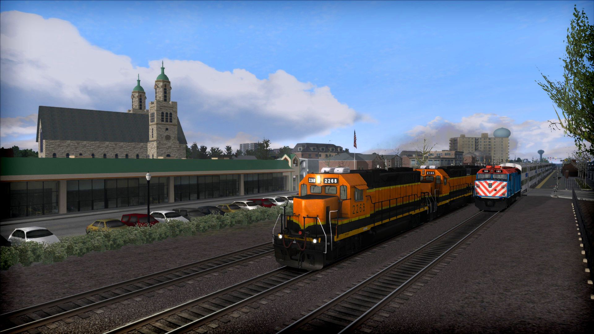 Train Simulator: The Racetrack: Aurora - Chicago Route Add-On Featured Screenshot #1